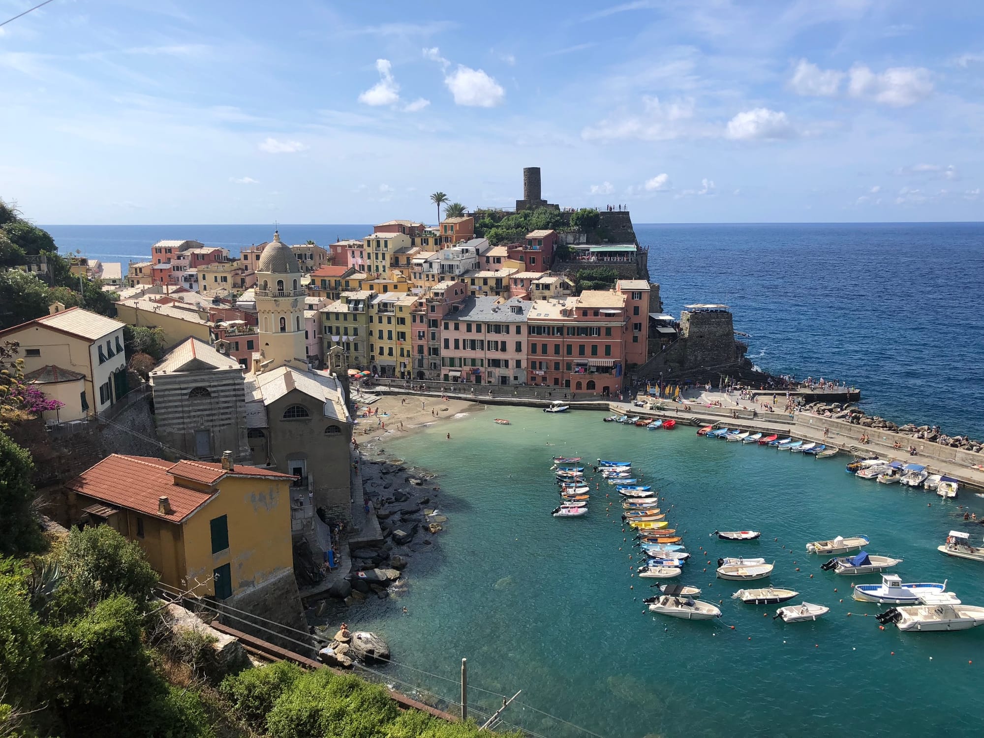 Vernazza Harbour
