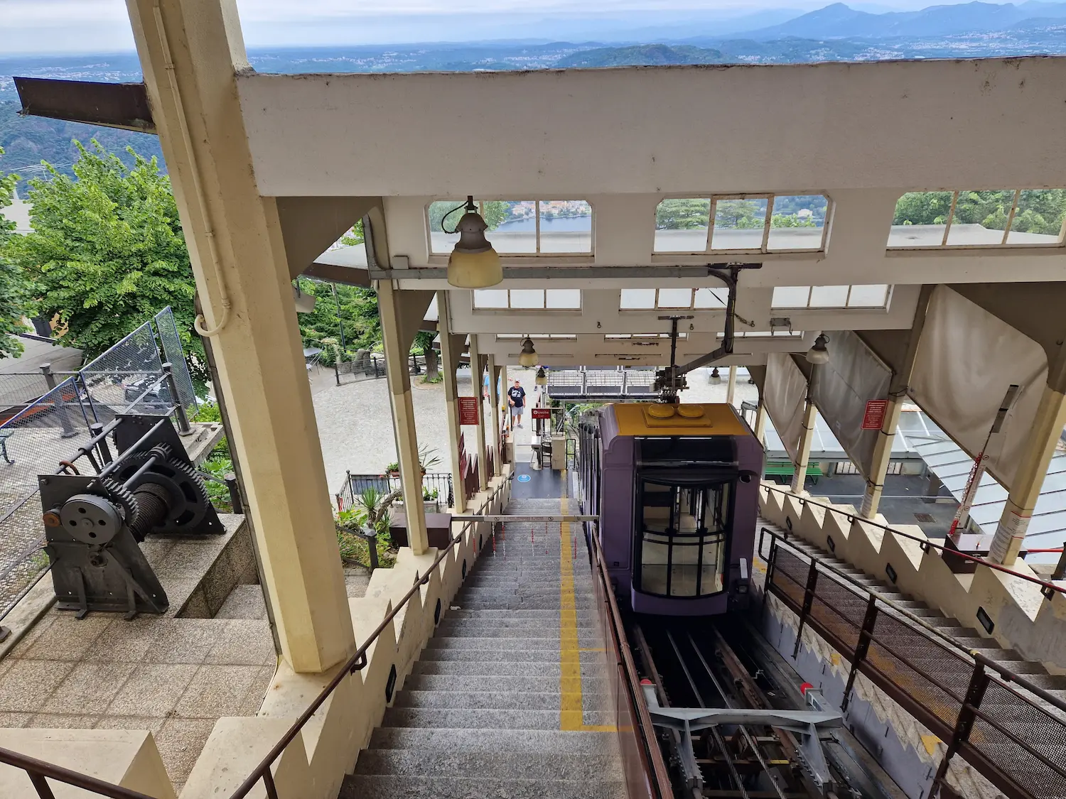 Funicular to Brunate