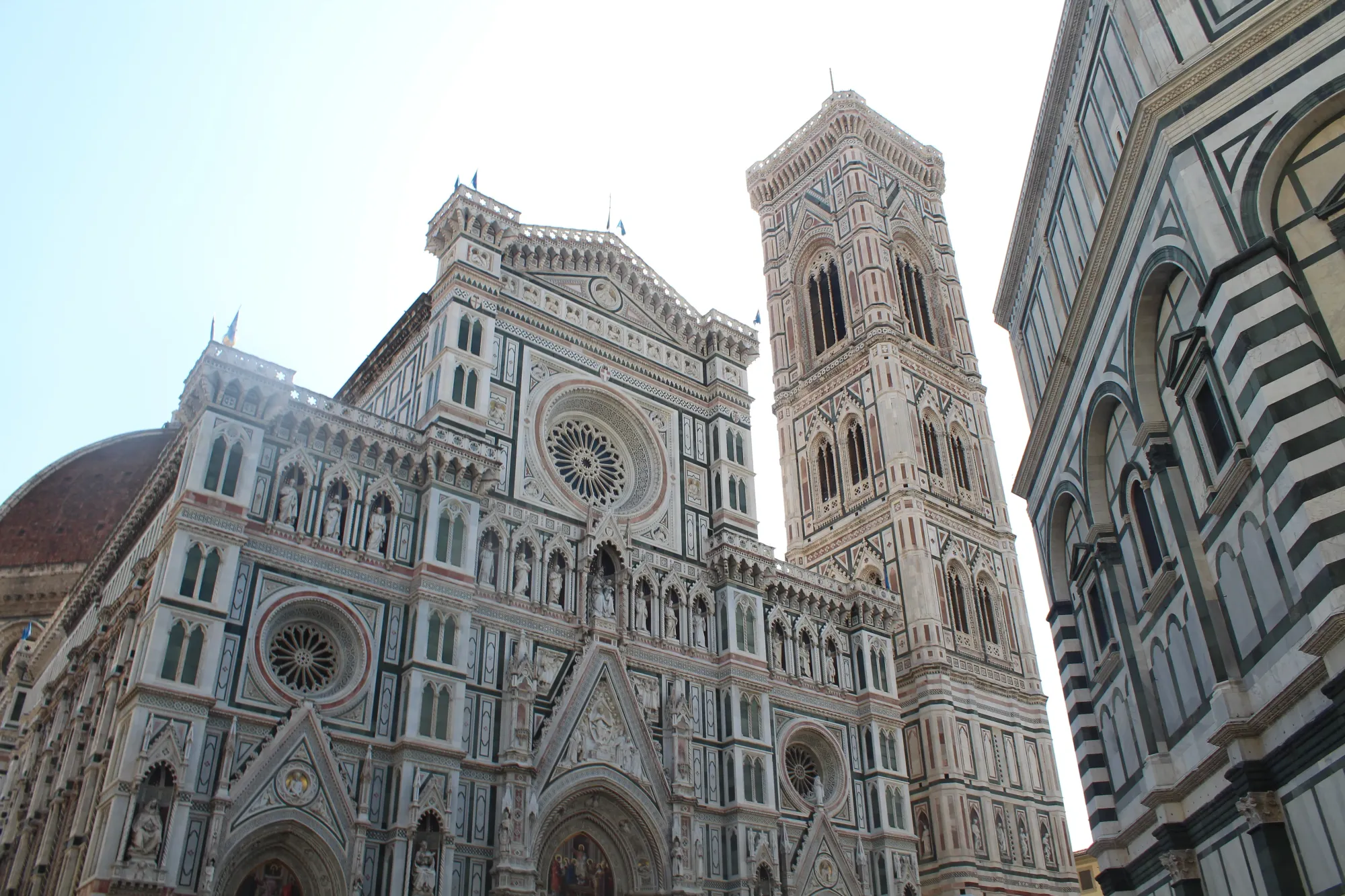 The Duomo and Baptistery, Florence
