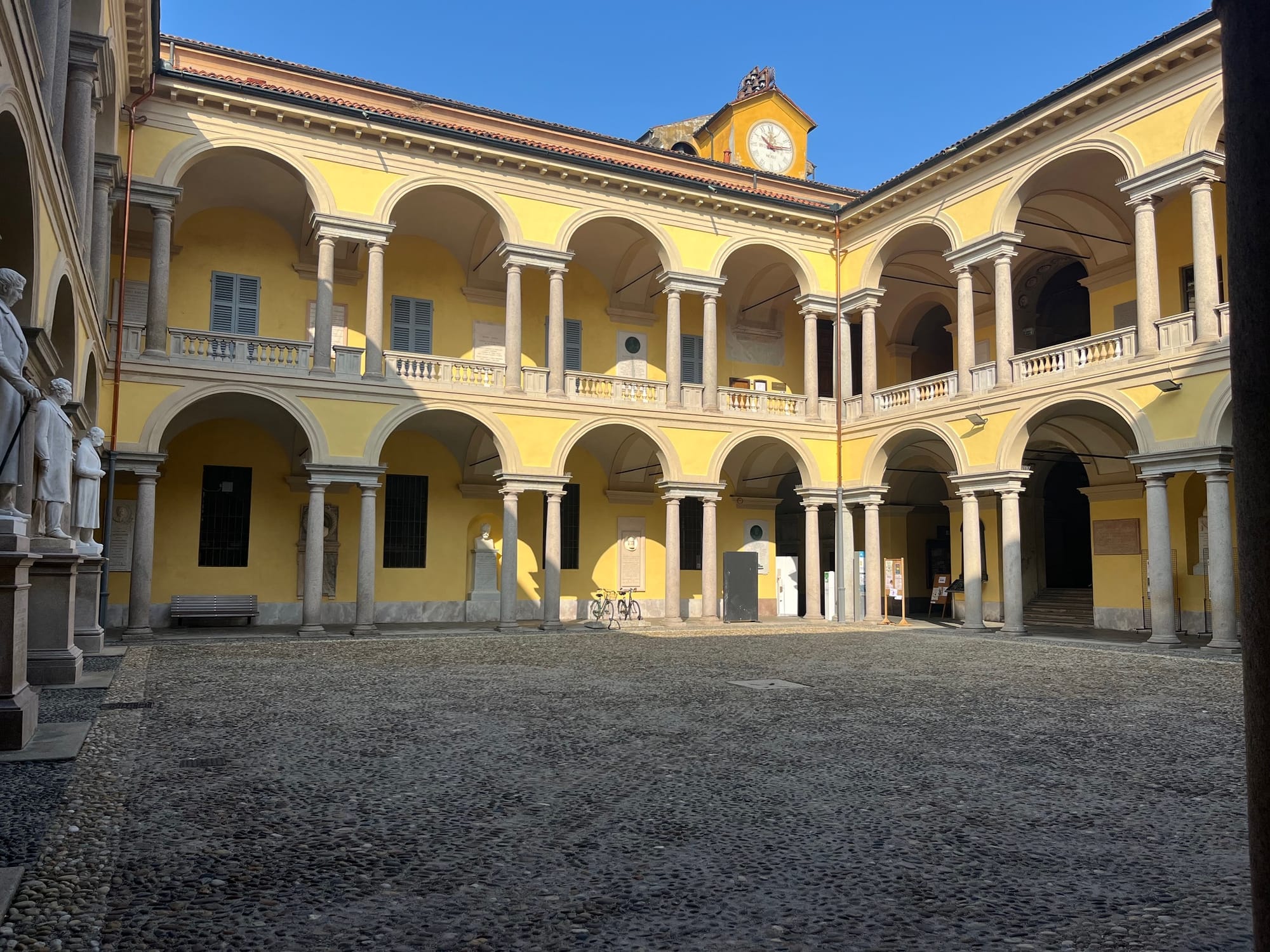 The University of Pavia, one of the oldest universities in the world, Lombardy, Italy
