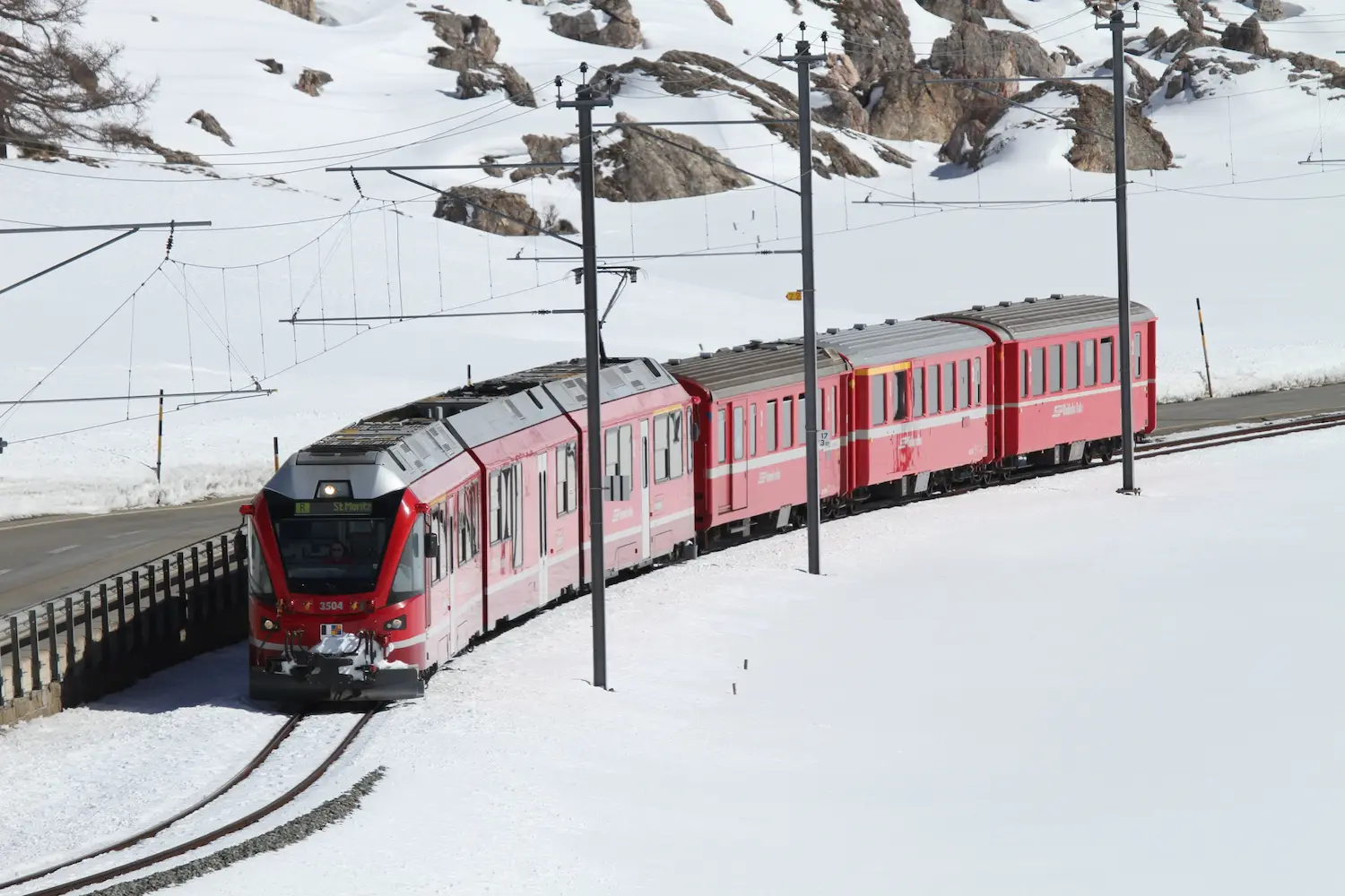 Standard Bernina Train with openable windows
