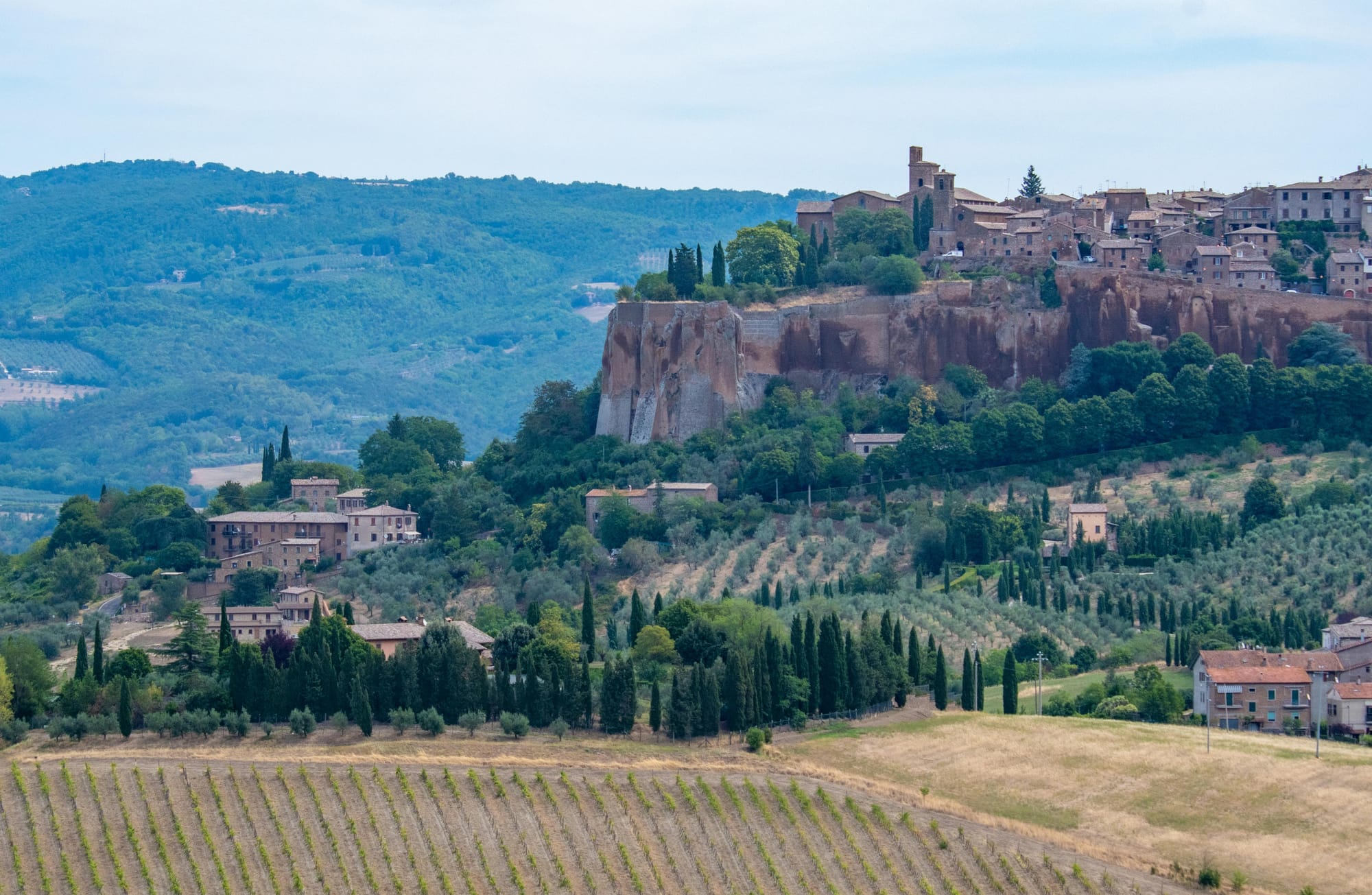 View of Orvieto from below