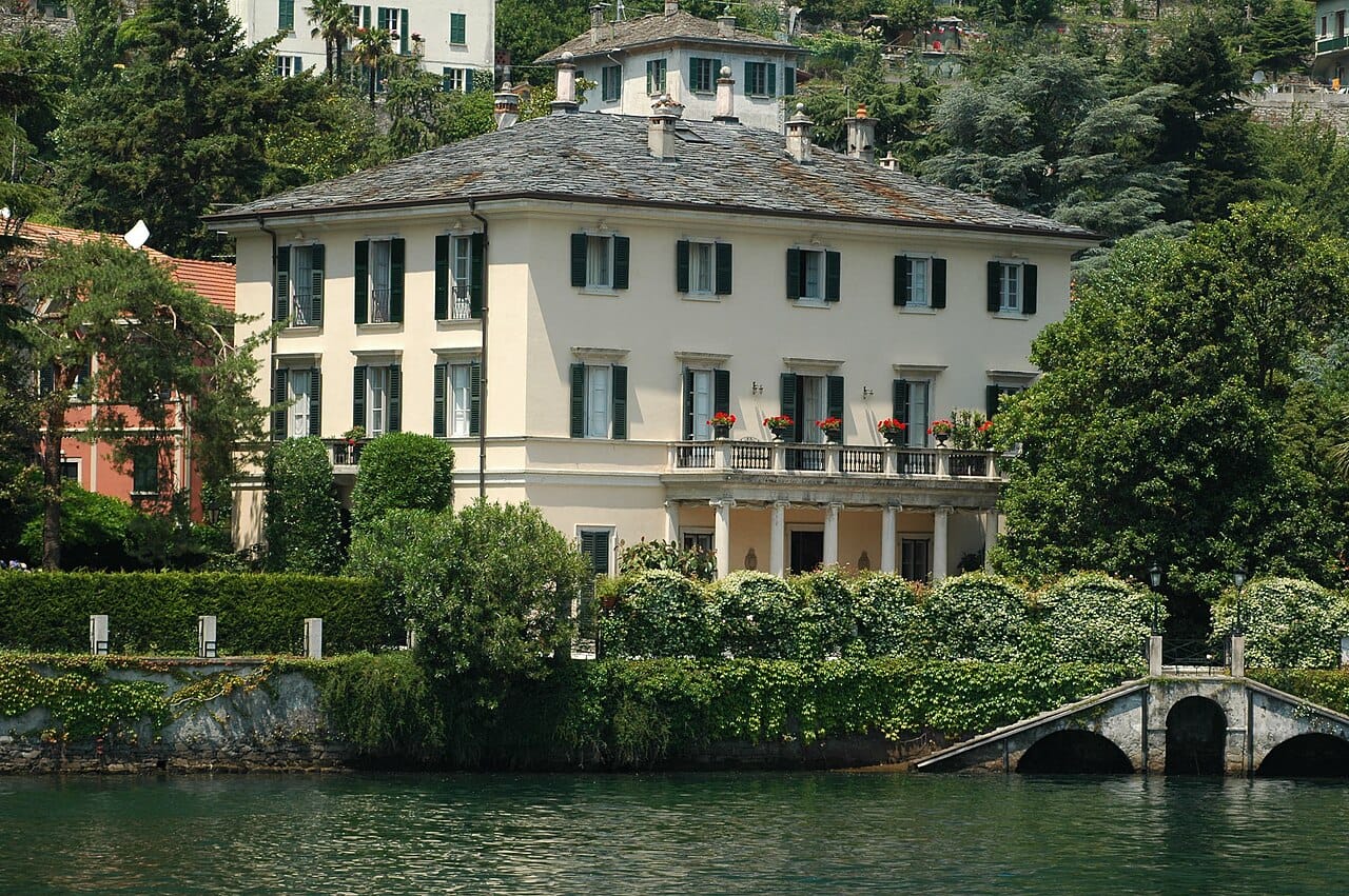 Villa Oleandra owned by George Clooney.