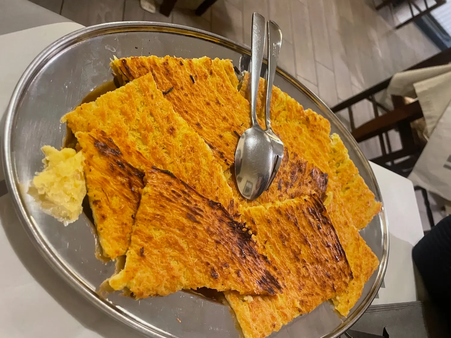 Farinata (chickpea pancake)