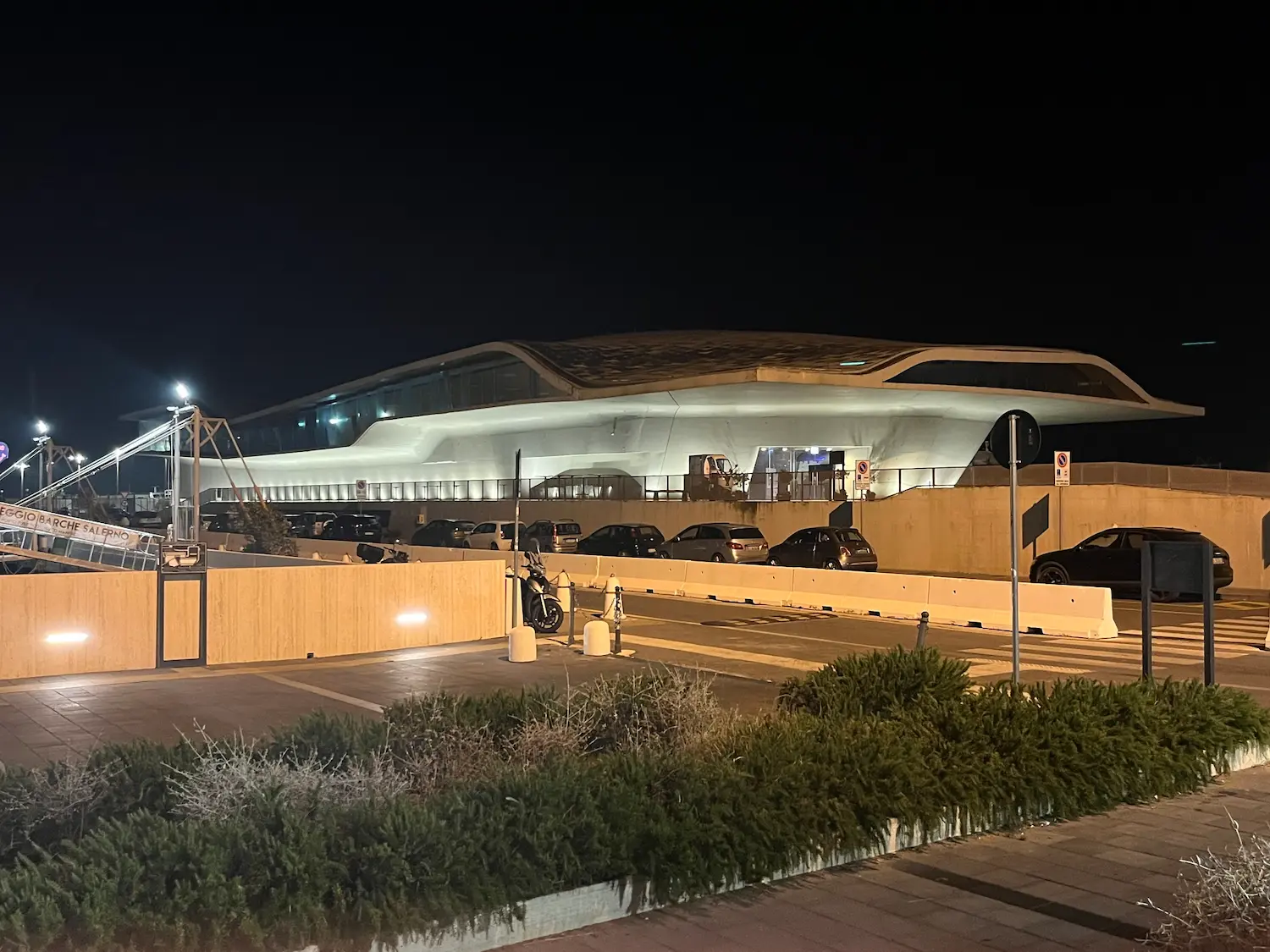 The Zaha Hadid Maritime Terminal (Molo Manfredi)