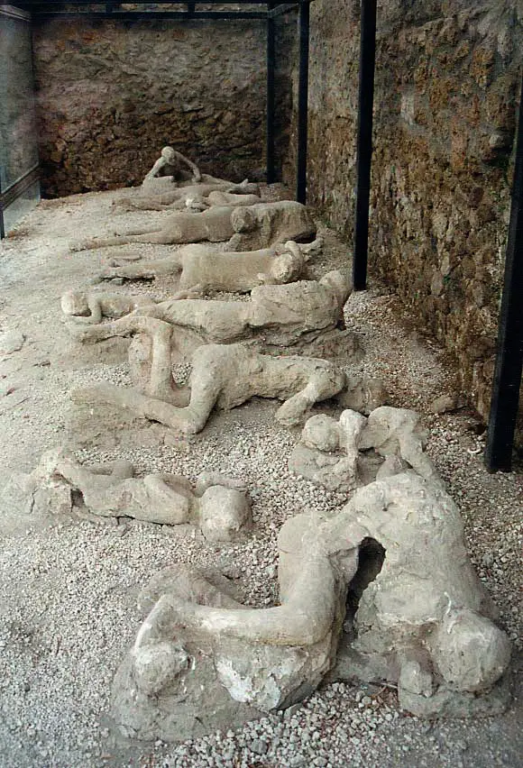 The Garden of the Fugitives, Pompeii.