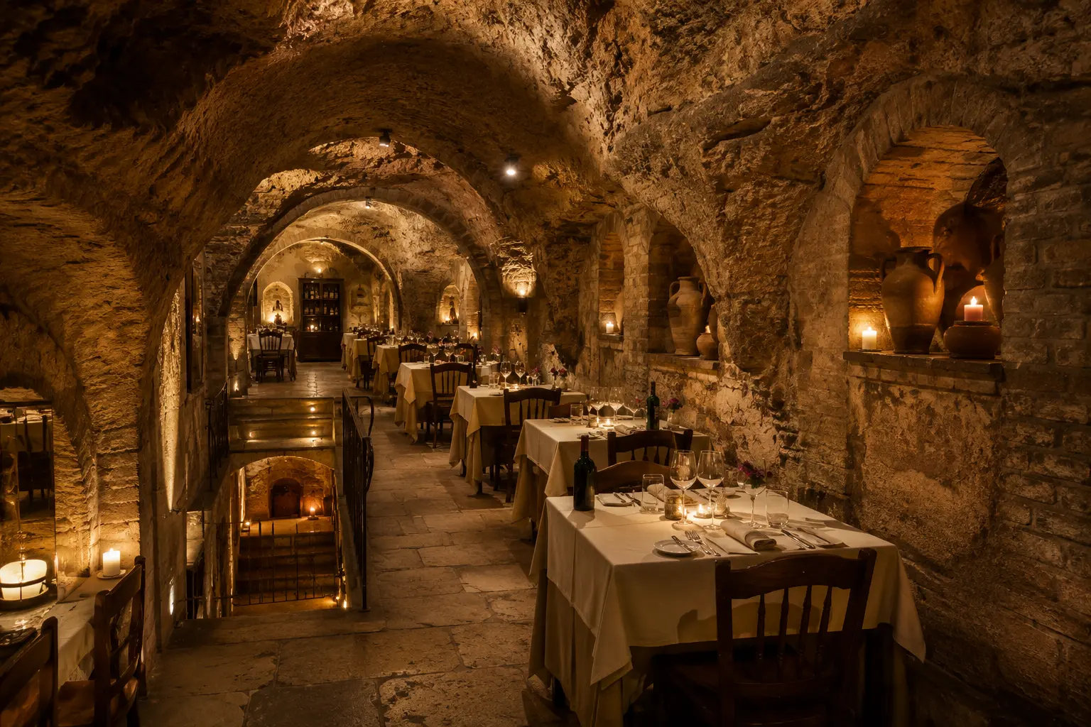 Cellar-Style Restaurant
