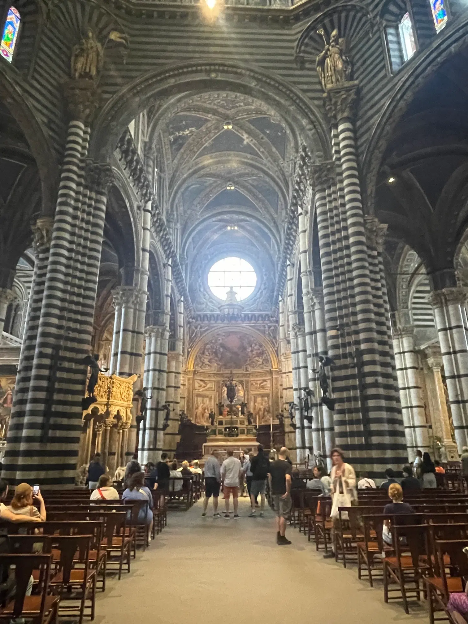 The Libreria Piccolomini inside the Duomo di Siena — vivid frescoes by Pinturicchio