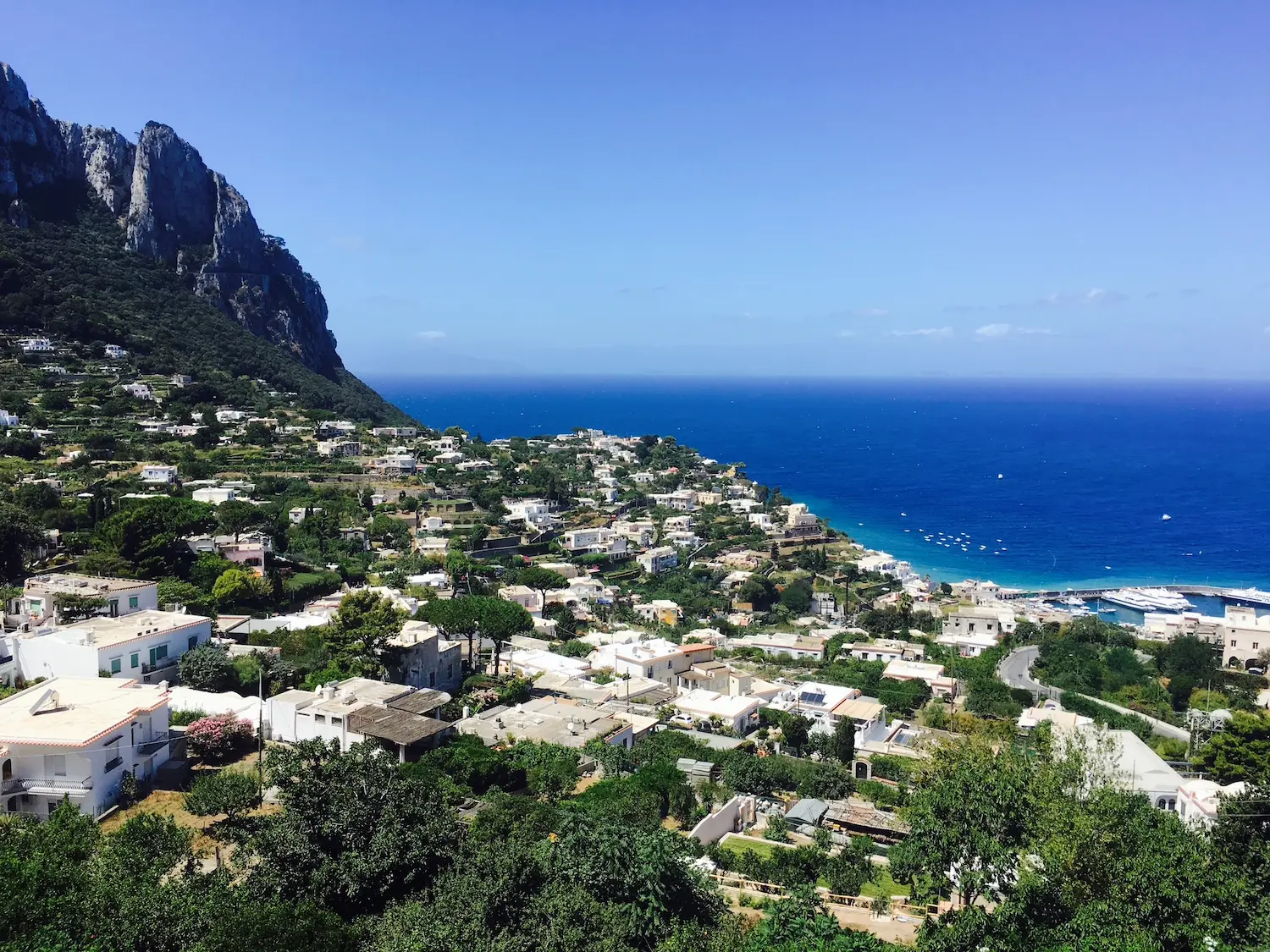 Our view from Anacapri