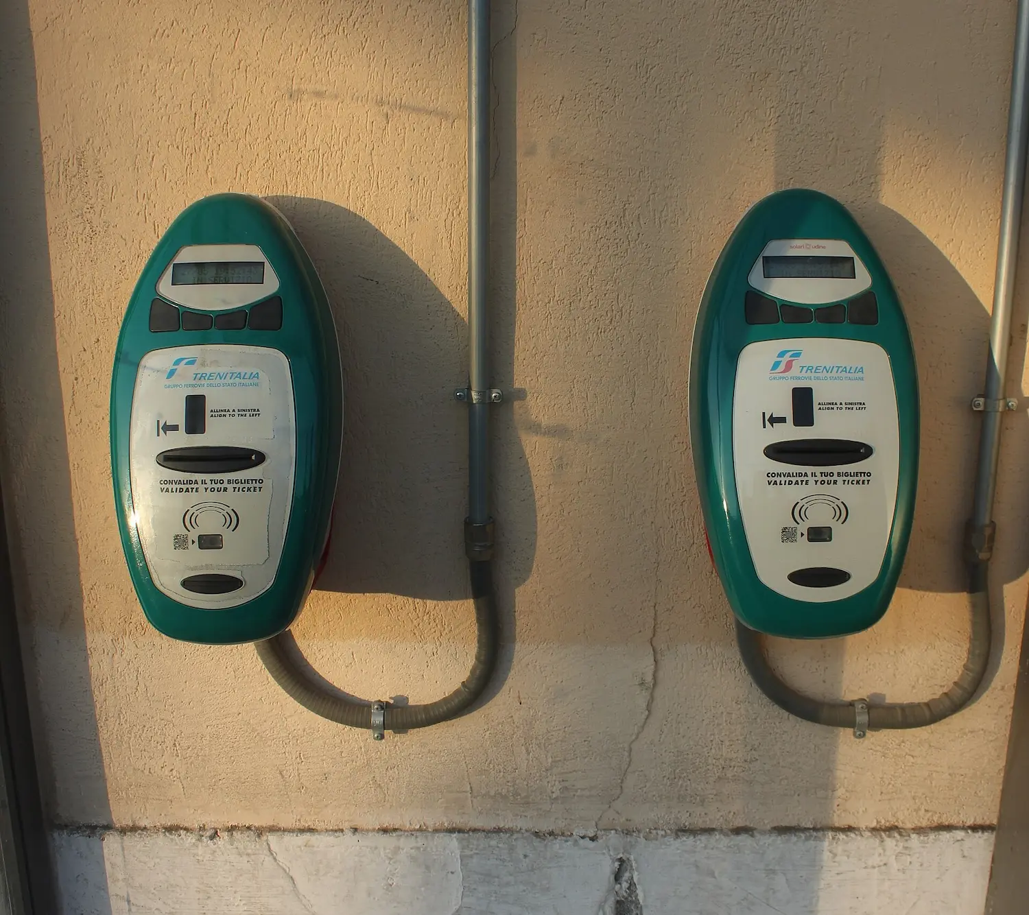 Trenitalia Ticket Validation Machine