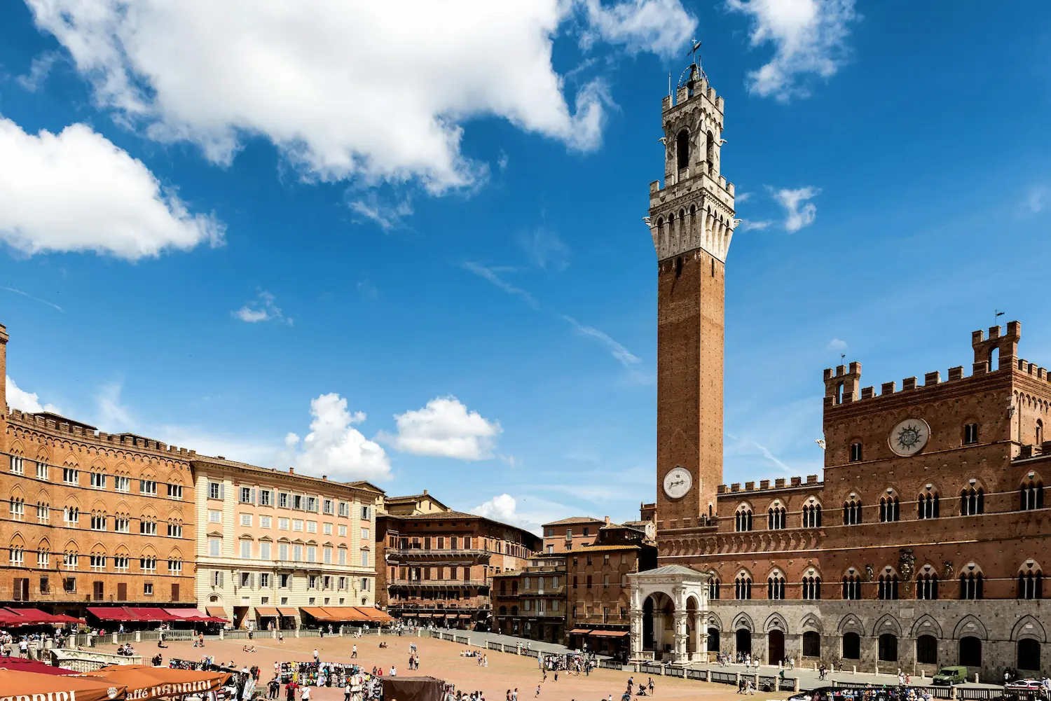 Torre del Mangia — at 88 metres, the second-tallest medieval tower in Italy