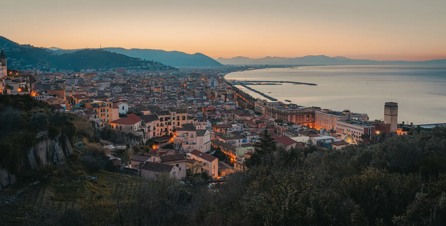View over Salerno City