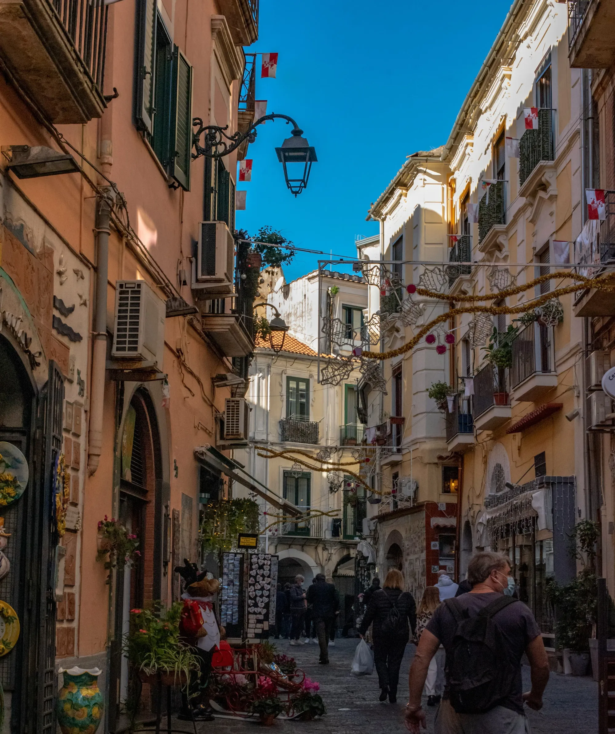 Wandering the streets of Vietri sul Mare