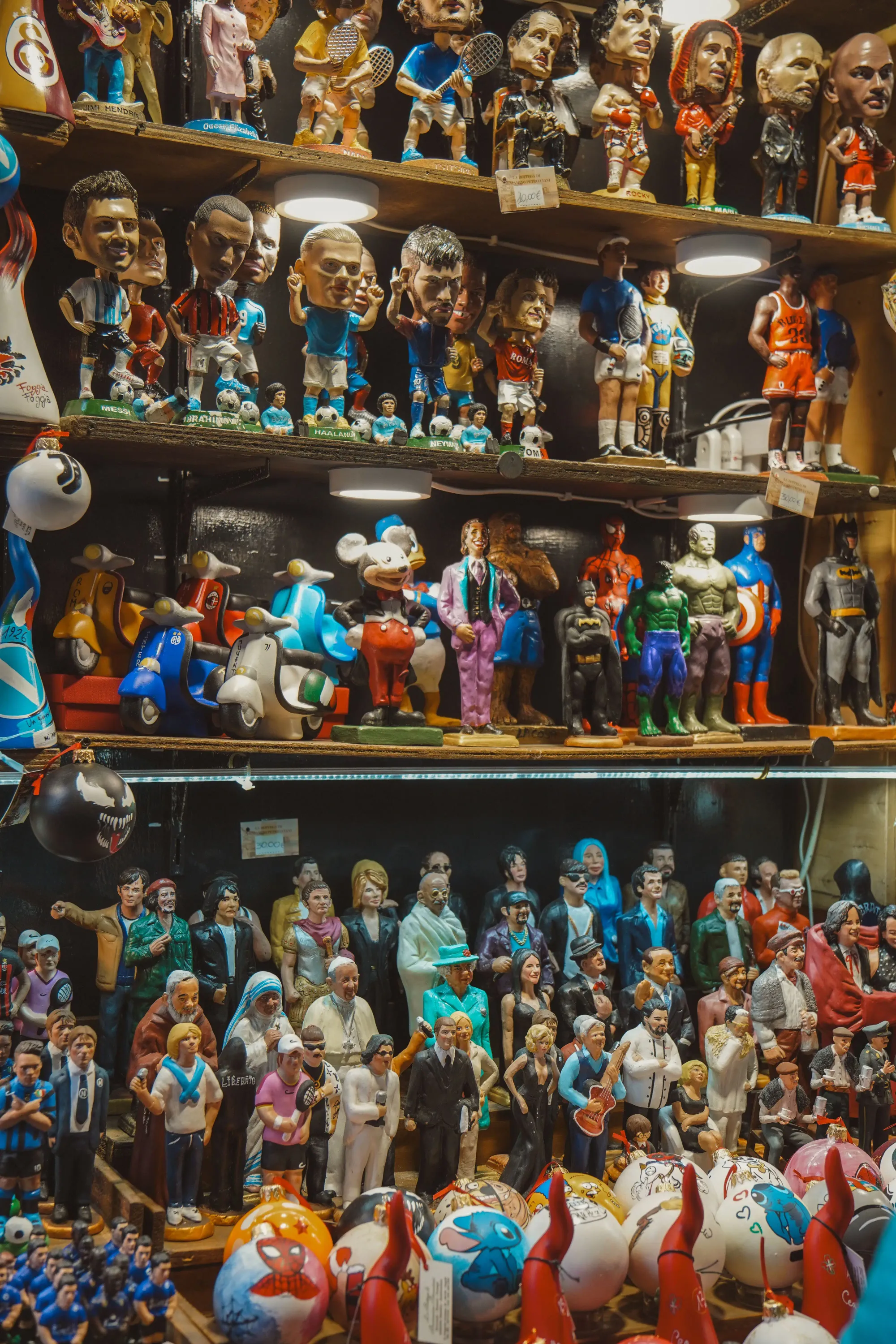 The figurines on Via San Gregorio Armeno