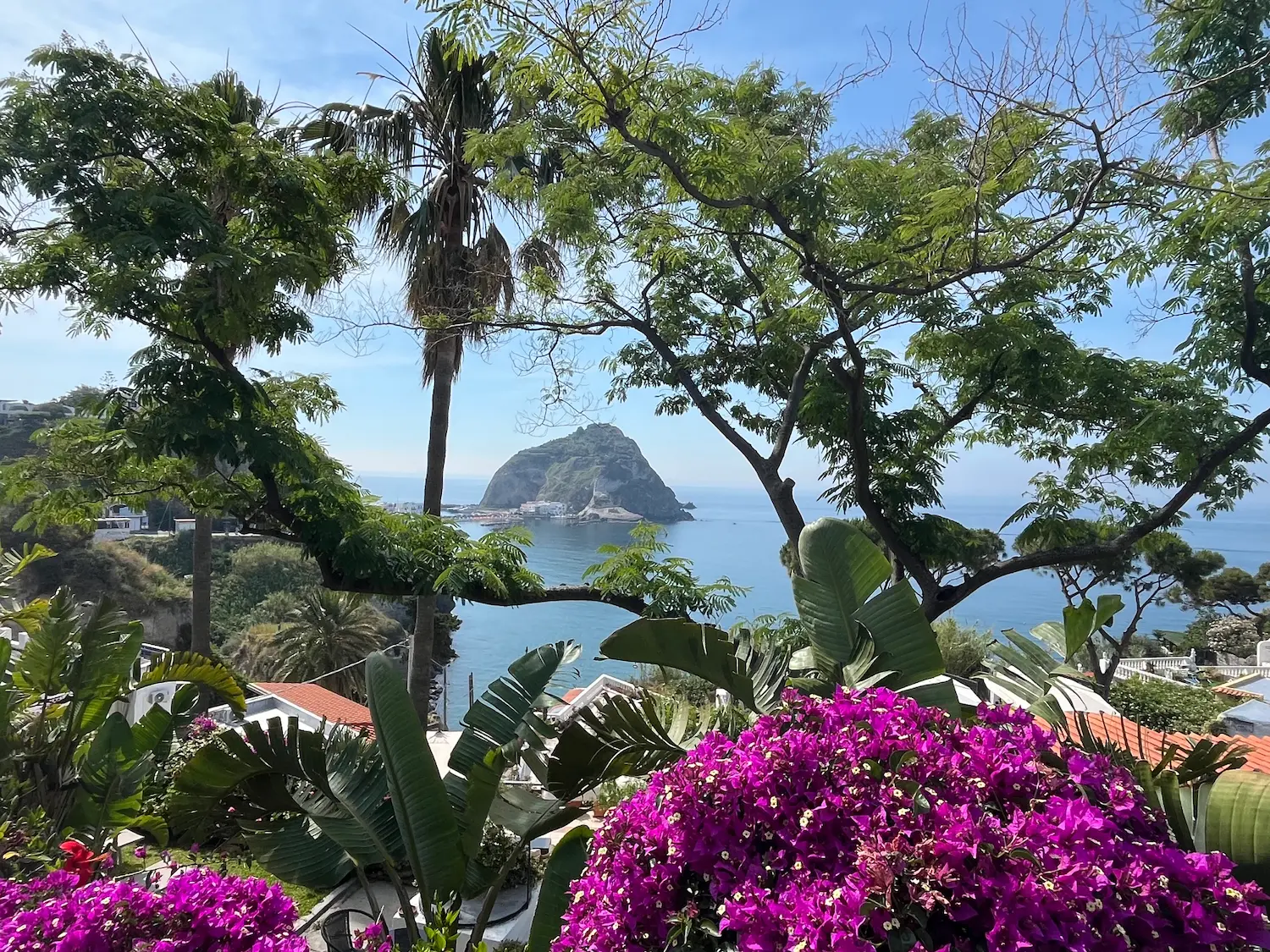 The view over Sant'Angelo in Ischia