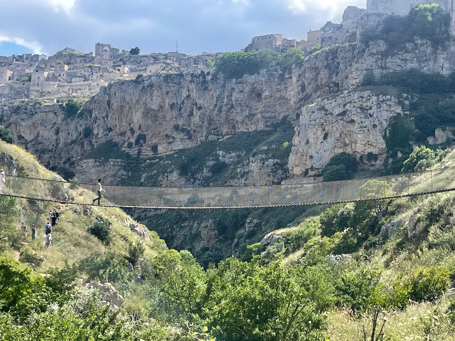 The Tibetan Rope Bridge, Matera