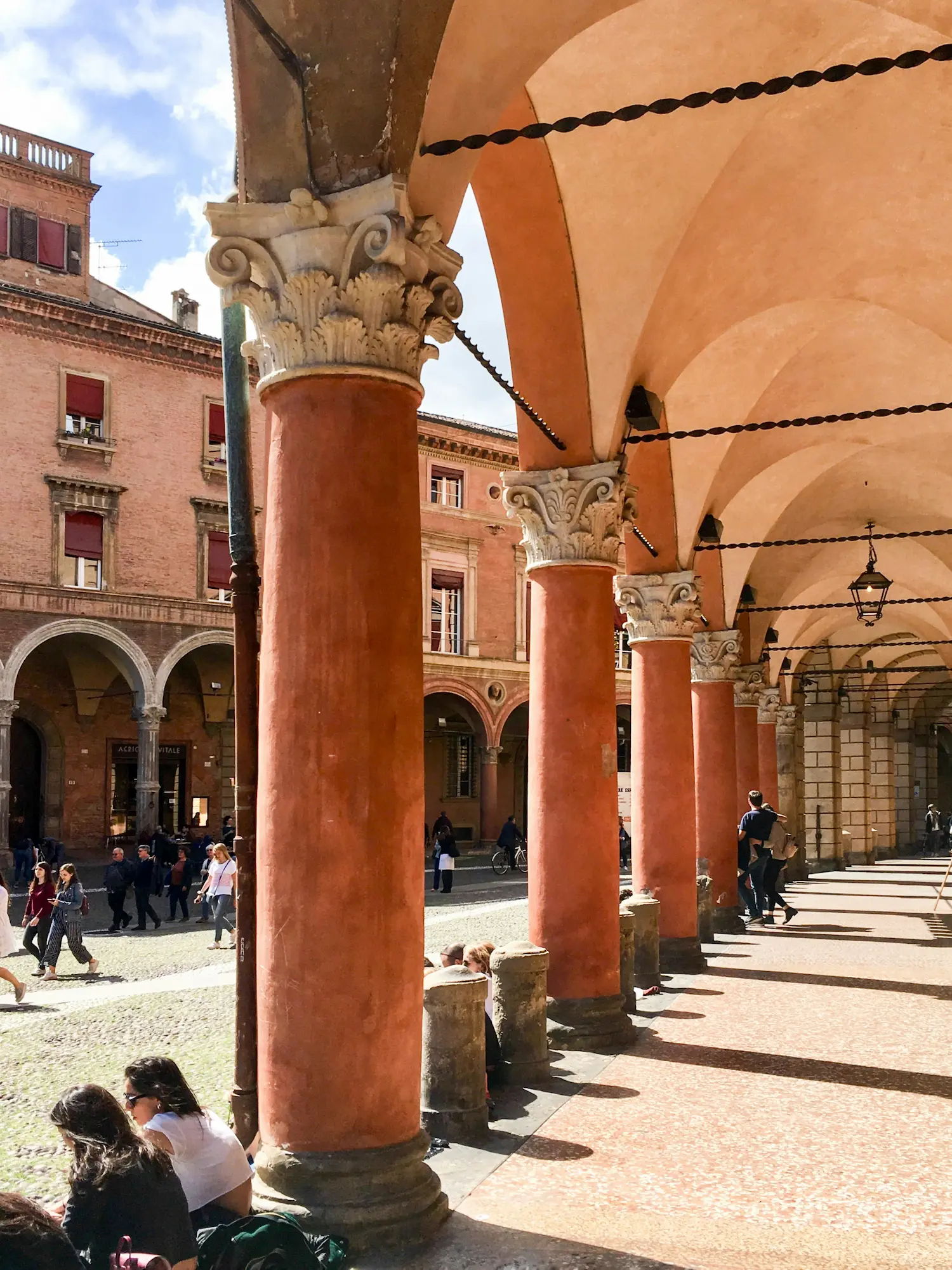 The porticoes of Bologna