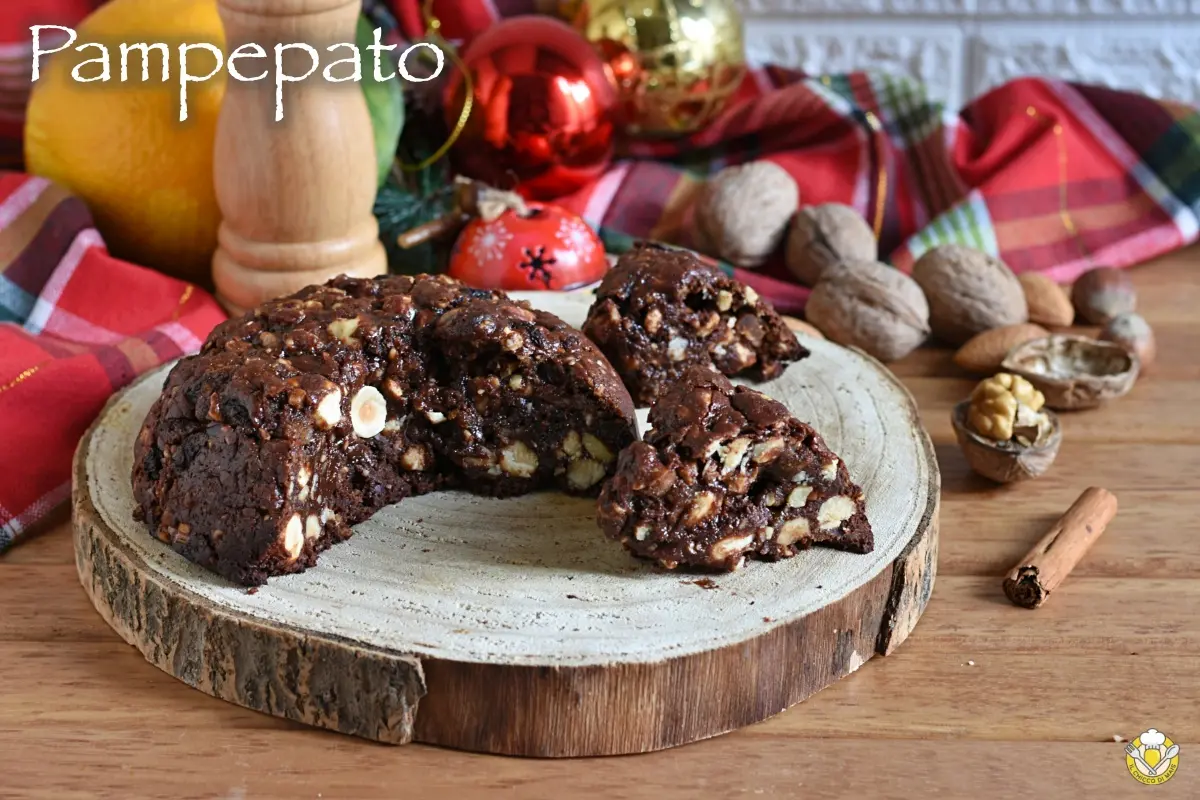 Pampepato - Ferrara's traditional spiced cake.