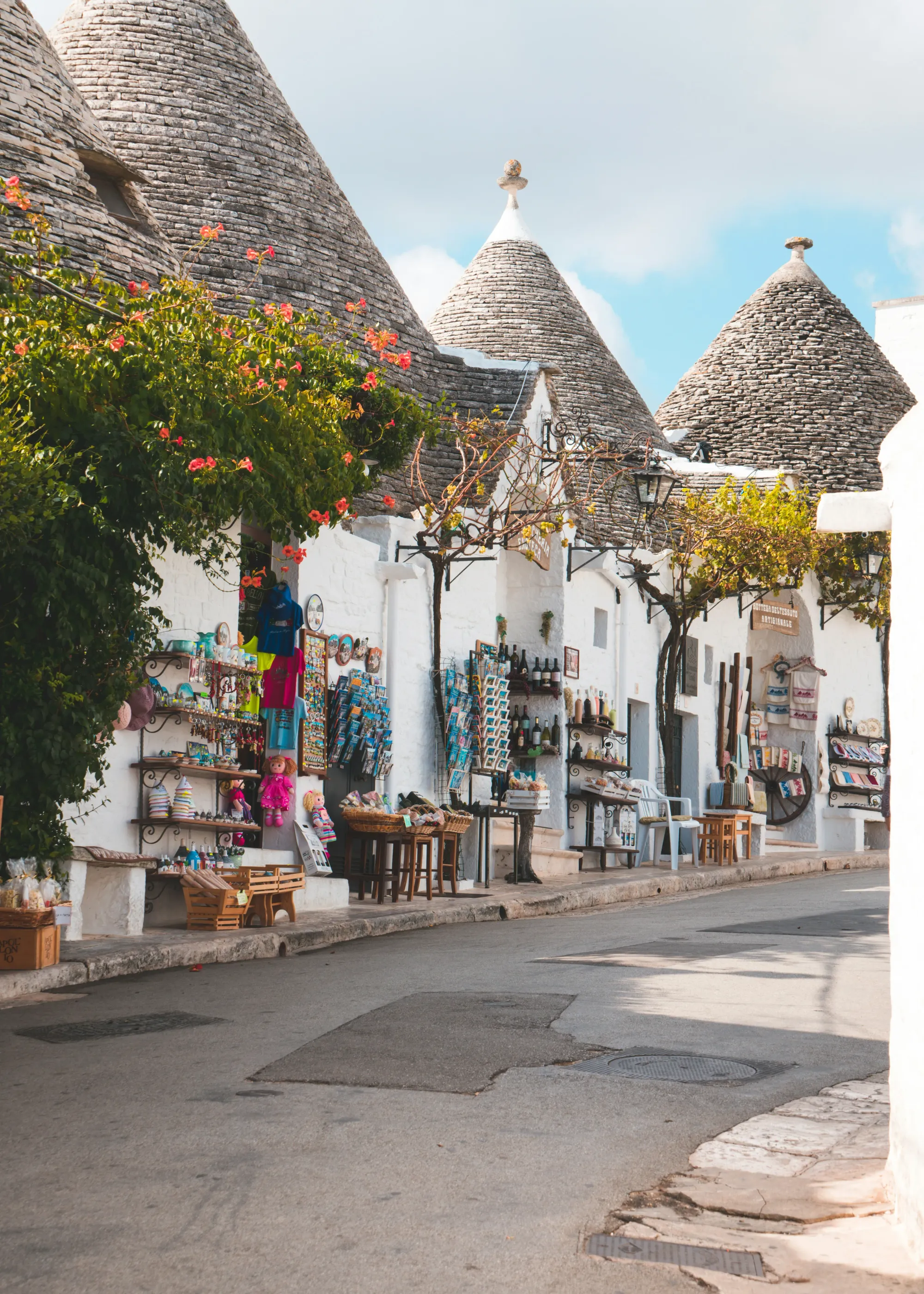 Trulli houses in Rione Monti