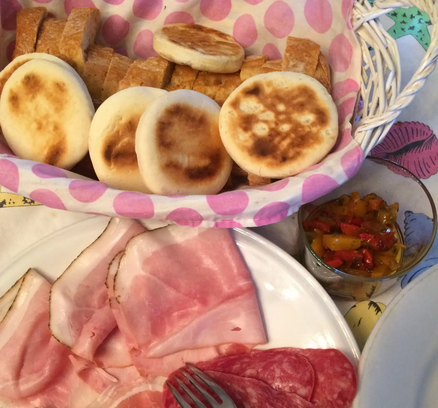 Tigelle - small disc-shaped flatbreads