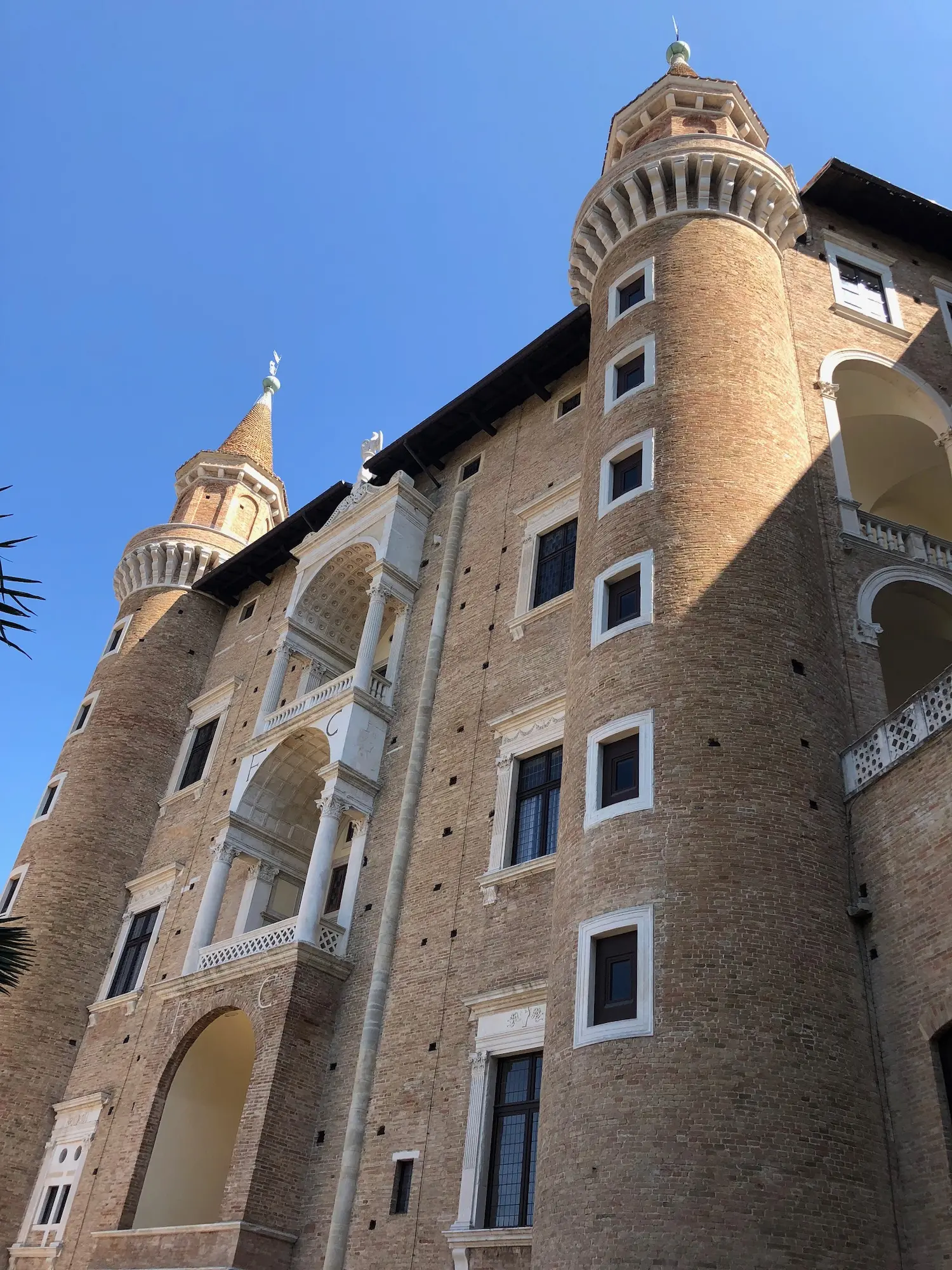 Palazzo Ducale, that houses the Galleria Nazionale delle Marche