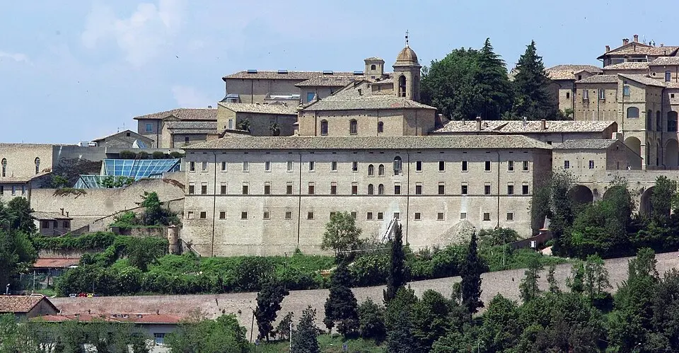 The humanistic library of the University of Urbino (also the the former convent of st. Jerome in Urbino)