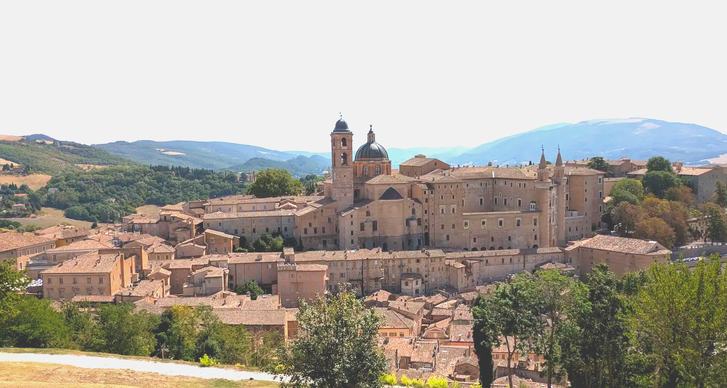 View from Albornoz Fortress, Urbino