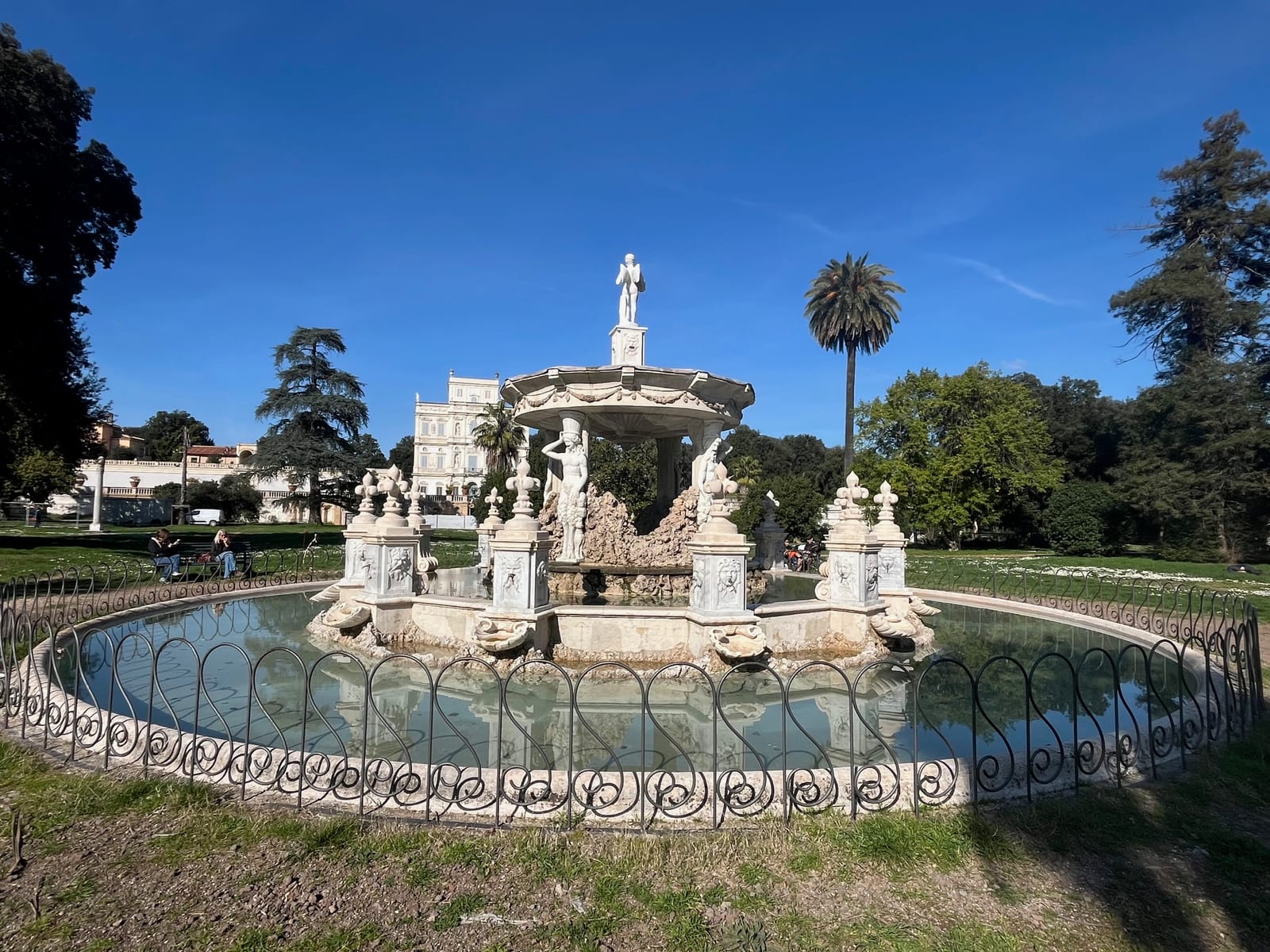 Fontana del Cupido at Villa Doria Pamphili, Rome